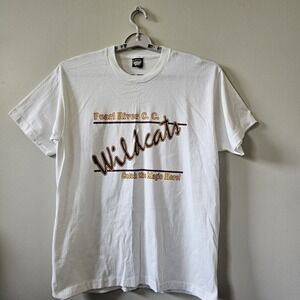 Vintage Wildcats T-Shirt Men's Size XL Screen Stars Single Stitch Pearl River CC